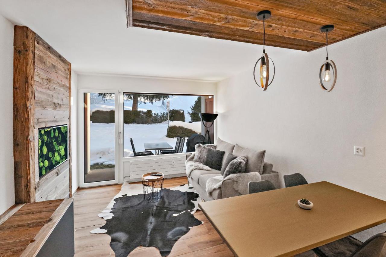 Studio Renove Et Chaleureux En Plein Centre Crans-Montana Exterior foto