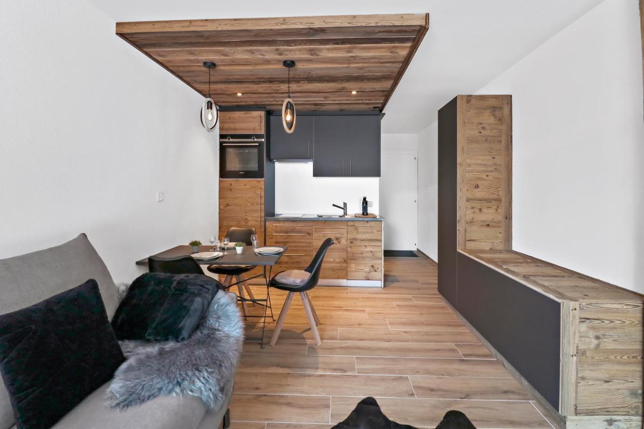 Studio Renove Et Chaleureux En Plein Centre Crans-Montana Exterior foto
