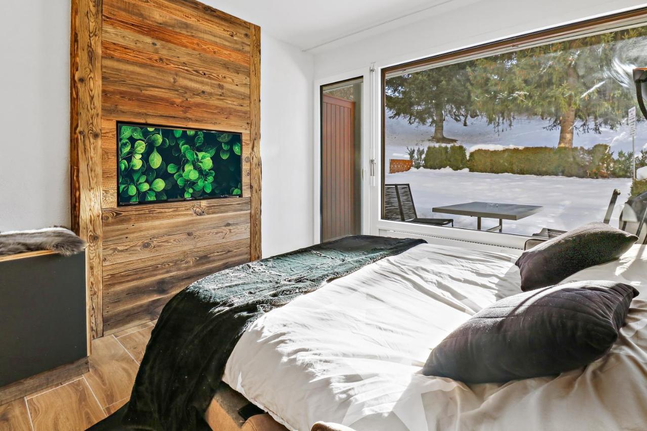 Studio Renove Et Chaleureux En Plein Centre Crans-Montana Exterior foto