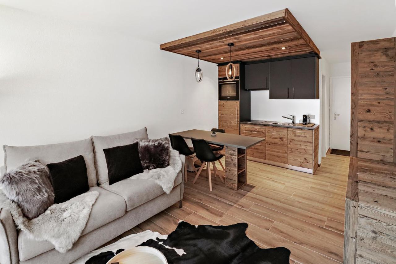 Studio Renove Et Chaleureux En Plein Centre Crans-Montana Exterior foto
