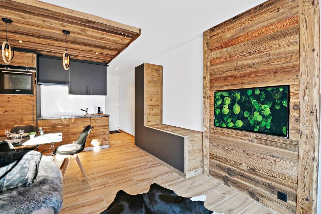 Studio Renove Et Chaleureux En Plein Centre Crans-Montana Exterior foto